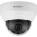 Hanwha QND-8010R Q Series, 5MP 2.8mm Fixed Lens, IR 20M IP Dome Camera, White
